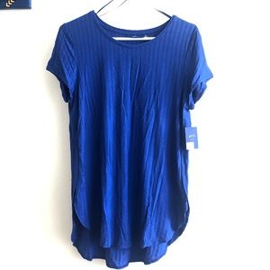 W’s Royal Blue Blouse